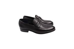 Туфлі чоловічі Brooman чорні натуральна шкіра 899-22DT 44