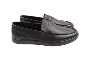 Туфлі чоловічі Copalo чорні натуральна шкіра 244-23DTC 43