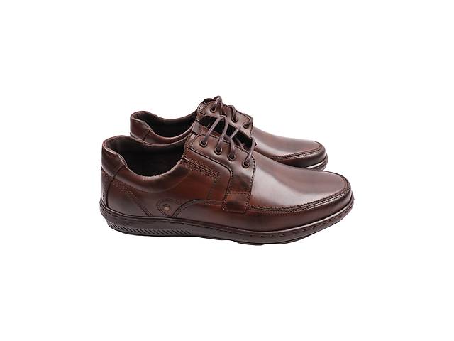 Туфлі чоловічі Giorgio коричневі натуральна шкіра 42-23DTC 40