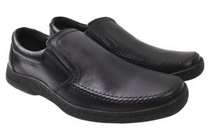Туфлі чоловічі Konors натуральна шкіра колір Чорний 483-20/22DTC 47