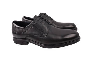 Туфли мужские Lido Marinozi Черные натуральная кожа 219-21DT 45