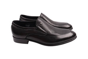 Туфли мужские Lido Marinozi Черные натуральная кожа 274-22DT 43