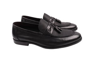 Туфлі чоловічі Lido Marinozi чорні натуральна шкіра 280-22DT 43