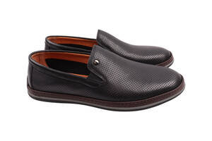 Туфлі чоловічі Lido Marinozi чорні натуральна шкіра 282-22LTC 39