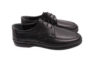 Туфлі чоловічі Ridge чорні натуральна шкіра 454-22DTC 40