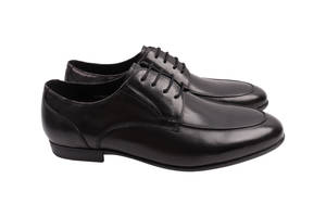 Туфли мужские Roberto Paulo черные натуральная кожа 624-22DT 43