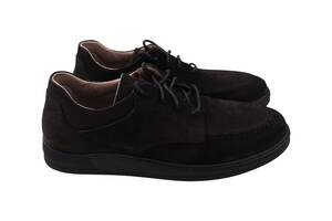Туфлі чоловічі Vadrus чорні натуральний нубук 485-23DTC 43