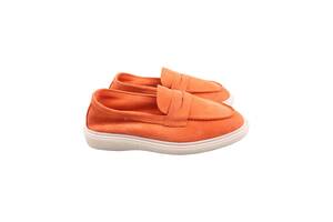 Туфлі жіночі Aquamarin помаранчеві натуральна замша 2298-23DTC 38
