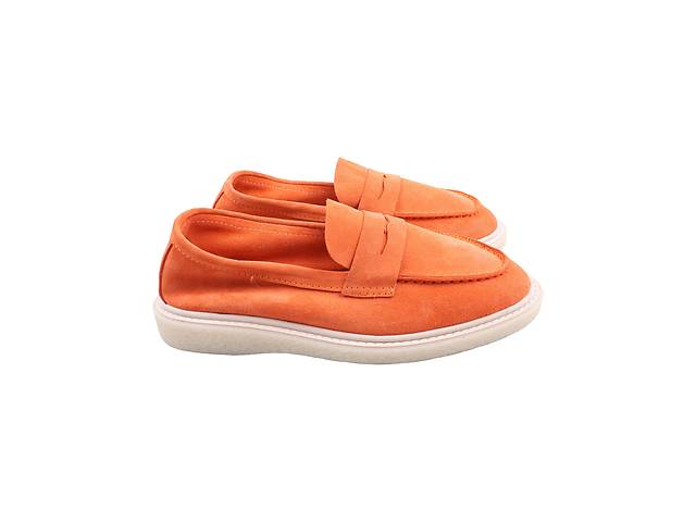 Туфлі жіночі Aquamarin помаранчеві натуральна замша 2298-23DTC 39