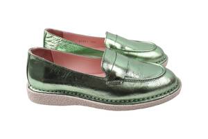 Туфлі жіночі Aquamarin зелені натуральна шкіра 2481-23DTC 37