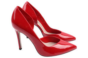 Туфлі жіночі Bravo Moda червоні натуральна лакована шкіра 101-22DT 36