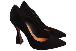 Туфлі жіночі Bravo Moda чорні натуральна замша 102-22DT 36