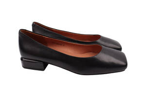 Туфлі жіночі Brocoly чорні натуральна шкіра 393-22DTC 40