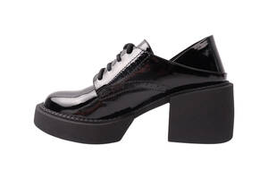 Туфли женские Erisses Черные натуральная лакированная кожа 930-21DTC 34