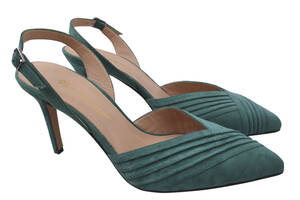 Туфлі жіночі Mario Muzi на каблуці Зелені 464-20LT 36
