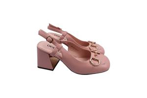 Туфлі жіночі Oeego рожеві натуральна шкіра 146-22LT 37