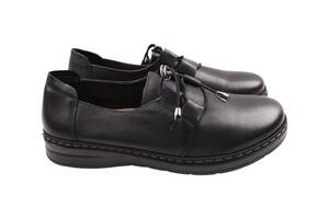 Туфли женские Renzoni черные натуральная кожа 786-23DTC 40