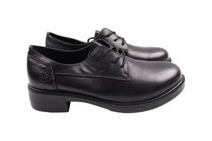 Туфли женские Renzoni черные натуральная кожа 790-23DTC 37