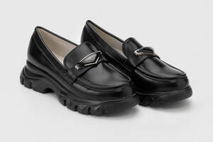 Туфли лоферы для девочки Y.TOP XS862-6 32 Черный (2000989970712)