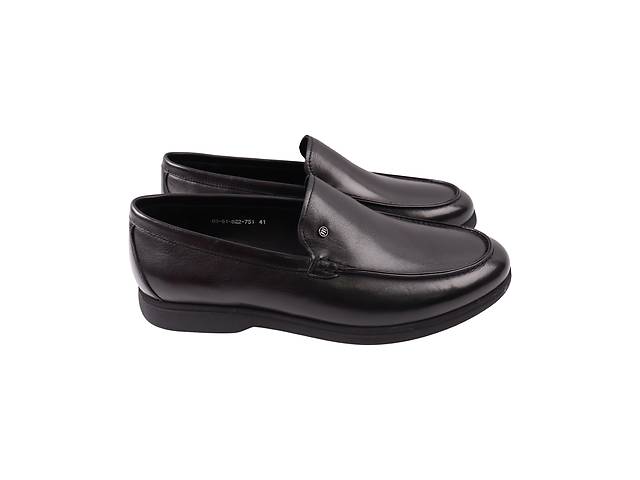Туфли мужские Clemento черные натуральная кожа 80-24DTC 41