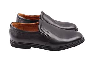 Туфли мужские COSOTTINNI черные натуральная кожа 455-24DTC 40