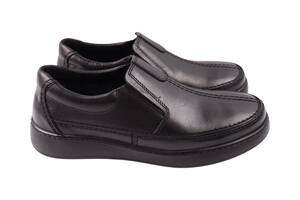 Туфли мужские Konors черные натуральная кожа 741-24DTC 42