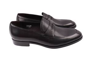 Туфли мужские Lido Marinozzi черные натуральная кожа 336-24DT 40