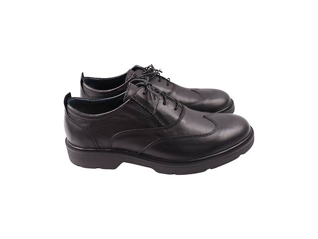 Туфли мужские Vadrus черные натуральная кожа 532-24DTC 44
