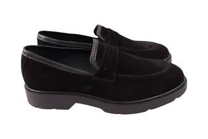 Туфли мужские Vadrus черные натуральная замша 531-24DTC 42