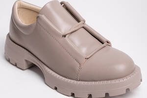 Туфли женские 340768 р.36 (23,5) Fashion Бежевый
