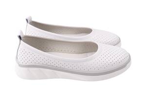 Туфли женские Li Fexpert белые натуральная кожа 1592-24LTCP 36