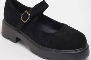 Туфли женские Mary Jane 342767 р.40 (25) Fashion Черный