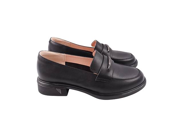 Туфли женские Renzoni черные натуральная кожа 1062-24DTC 36