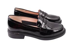 Туфли женские Renzoni черные натуральная лаковая кожа 1039-24DTC 36