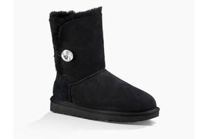 UGG Bailey Bling Black-5 UGG Черный 36 (5) Женский Замша 22 см (UGG5_36)