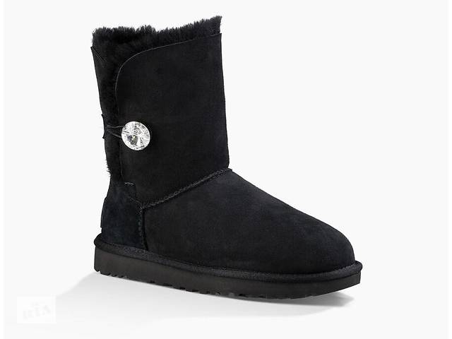 UGG Bailey Bling Black-5 UGG Черный 36 (5) Женский Замша 22 см (UGG5_36)