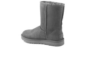 UGG CLASSIC SHORT II BOOT Grey-28 UGG Серый 36 (5) Женский Замша 22 см (UGG28_36)