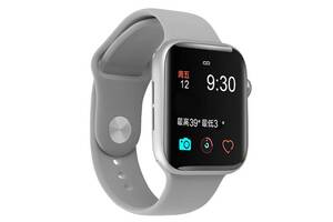 Умные смарт часы Smart Watch M16-Mini Aluminium 3.8см алюминиевый корпус Silver