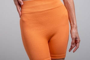 Велошорты женские 340609 р.L Fashion Оранжевый