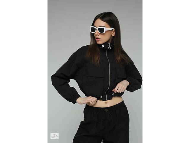 Ветровка женская Firesh 5986 L Черный (2000989513117)