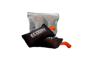 Влагопоглощающие мешочки дезодоранты ECODRY Orange 2 шт Серый/Черный/Оранжевый