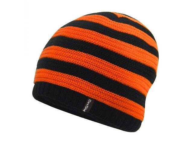 Водонепроницаемая шапка Dexshell DH552TR One Size Черно-оранжевый