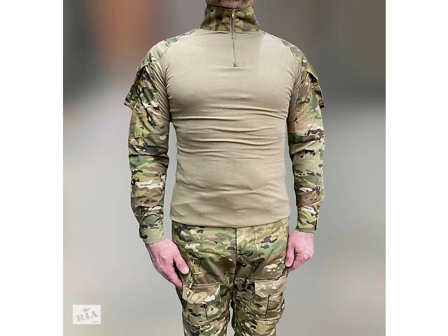 Военная форма Combat (убакс + брюки), коттон (хлопок), Мультикам, размер M, форма ЗСУ, тактическая одежда Купи