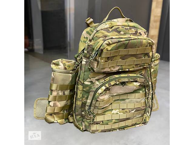 Військовий рюкзак 90 л з РПС, WOLFTRAP, Мультикам, тактичний рюкзак для військових, армійський рюкзак для солдатів