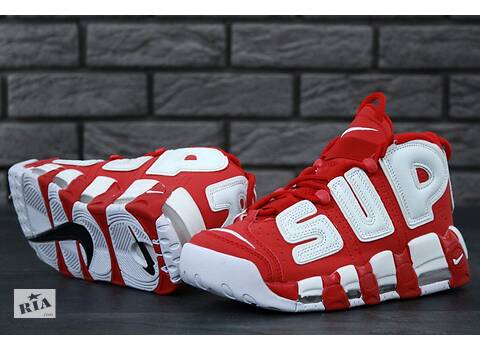 Nike Air More Uptempo X Supreme Red 36 45 39 RIA