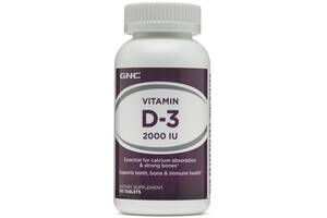 Витамин D для спорта GNC Vitamin D3 2000 IU 180 Tabs