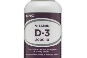 Витамин D для спорта GNC Vitamin D3 2000 IU 180 Tabs