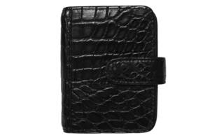 Визитница из кожи крокодила Ekzotic Leather Черный (crc01)