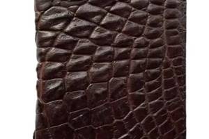 Визитница из кожи крокодила Ekzotic Leather Коричневая (cch01)