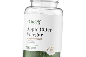 Яблочный уксус Apple Cider Vinegar VEGE Ostrovit 90капс (72250013)